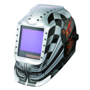 VIKING 3350 Motorhead Wide View Electronic Helmet