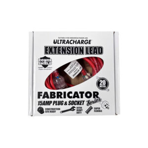 ULTRACHARGE 20m Contractor Generator And Welding Extension Lead 15A With 2.5mm Copper Conductors