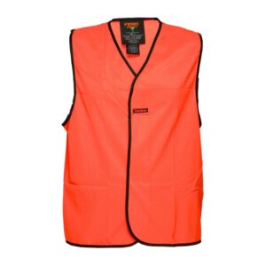 PRIME Hi-Vis Vest With Velcro Closure Red-Xl