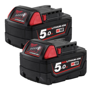MILWAUKEE M18™ 5.0Ah Redlithium™ Battery Dual Pack