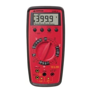 AMPROBE Dmm, 750/1000V Ac/Dc 10A Ac/Dc Temp, Capac, M/Grip