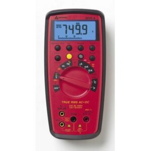 AMPROBE Dmm, 750/1000V Ac/Dc 10A Ac/Dc Trms, Temp, B/Light, M/Grip