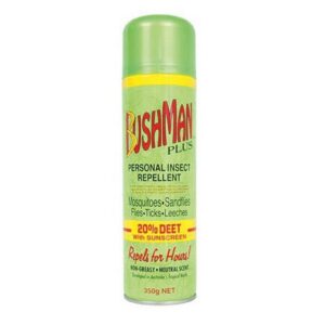 BUSHMAN Bushman Plus 350Gm Aerosol 20% Deet With Sunscreen