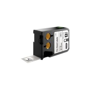 DYMO Label, Pre-Sized Polyester Black On White 25 X 25Mm [250]