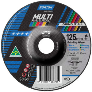 NORTON C30P-125X3.0X22.23-T27 Nor-Multi Purpose