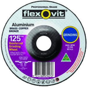 SAINT-GOBAIN ABRASIVES 115X6.0X22.2mm A30S Aluminium Depressed Centre Grinding