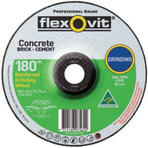 FLEXOVIT 230X6.8X22.2mm C30R Masonry Depressed Centre Grinding