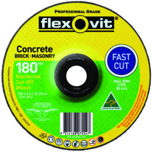 SAINT-GOBAIN ABRASIVES 100X3.4X16.0mm C30T Masonry Depressed Centre Cut-Off