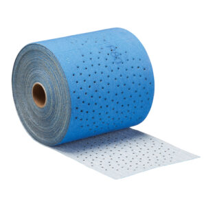 NORTON 115mm X 11.9M A975 P80 - Perforated Every 115mm Multi-Air Cyclonic Ceramic No-Fil Speed-Grip Rolls