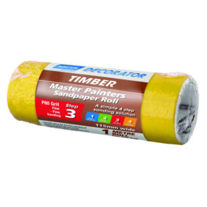 NORTON Timber Roll 115mmx1M A123 P80