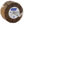 NORTON 6mm Spindle 40X25mm P60 Flap Wheel - Aluminium Oxide
