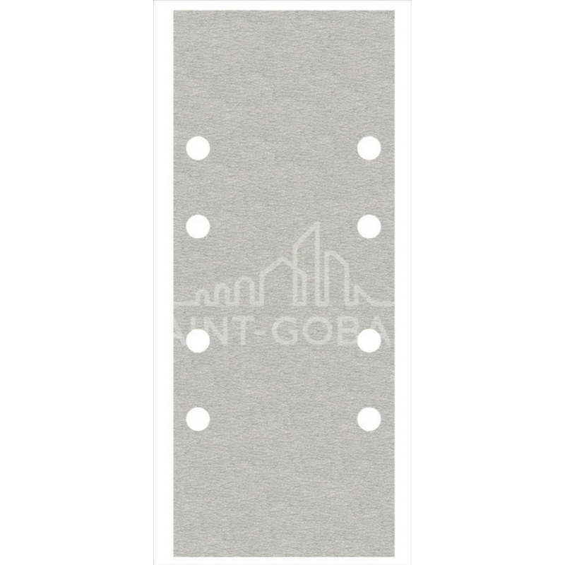 SAINT-GOBAIN ABRASIVES Paint Orbital Sheet 92X230mm 8H Parallel Config 5Pk Fine P12