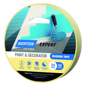 NORTON Paint & Decorator Masking Tape 24mm X 50M