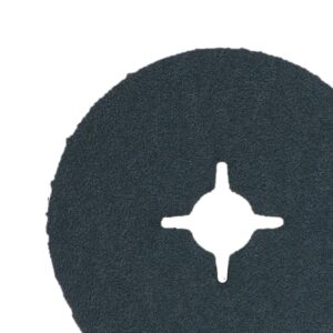 NORTON Slotted 125X22mm Z60 Norzon Fibre Disc - F827