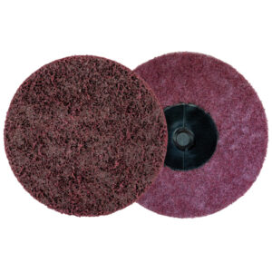 NORTON Tr Disc 76mm Medium Maroon (5 Pack)