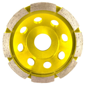 FLEXOVIT 100 X 5 X 8 X 22.2/16mm Single Row Cup Grinder Flexovit - For Angle Grinders