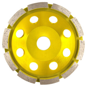 FLEXOVIT 125 X 5 X 8 X 22.2mm Single Row Cup Grinder Flexovit - For Angle Grinders