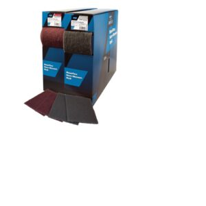 NORTON 115mm X 10M Thin Flex Vfine Maroon Bear-Tex Thin Flex Perforated Rolls