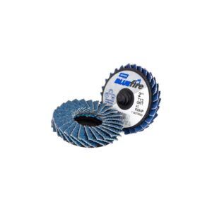 NORTON Tr (Type 3) 51mm Z40 Bluefire Speed-Lok Mini-Flap Discs R860