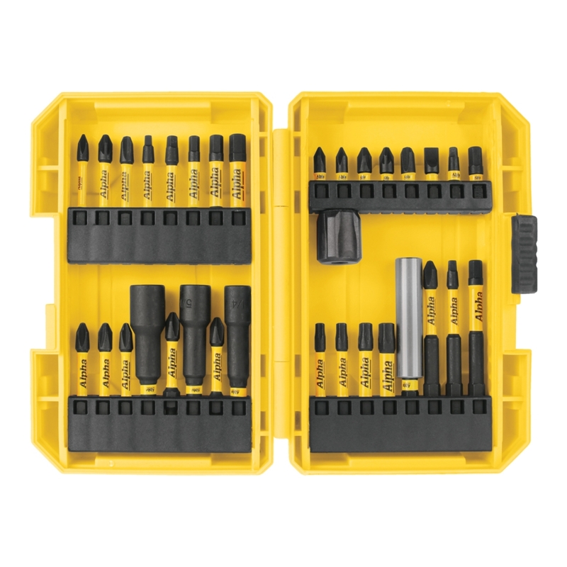 ALPHA 33pc Thundermax Impact Driver Bit Set