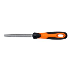 BAHCO 10" 1/2 Round File With Handle,Cut2