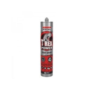 SOUDAL T-REX Power Fast Grab, 290ml - Steel Grey