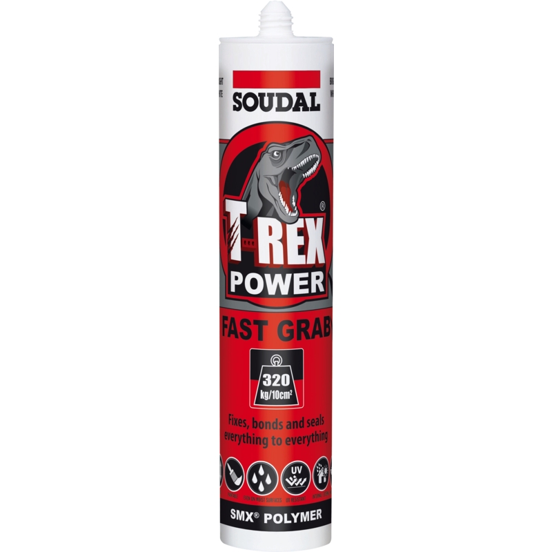 SOUDAL T-Rex Power Fast Grab - Quick Silver