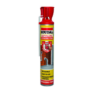 SOUDAL Genius Gun Gap Filling Expanding Foam 500ml - Champagne