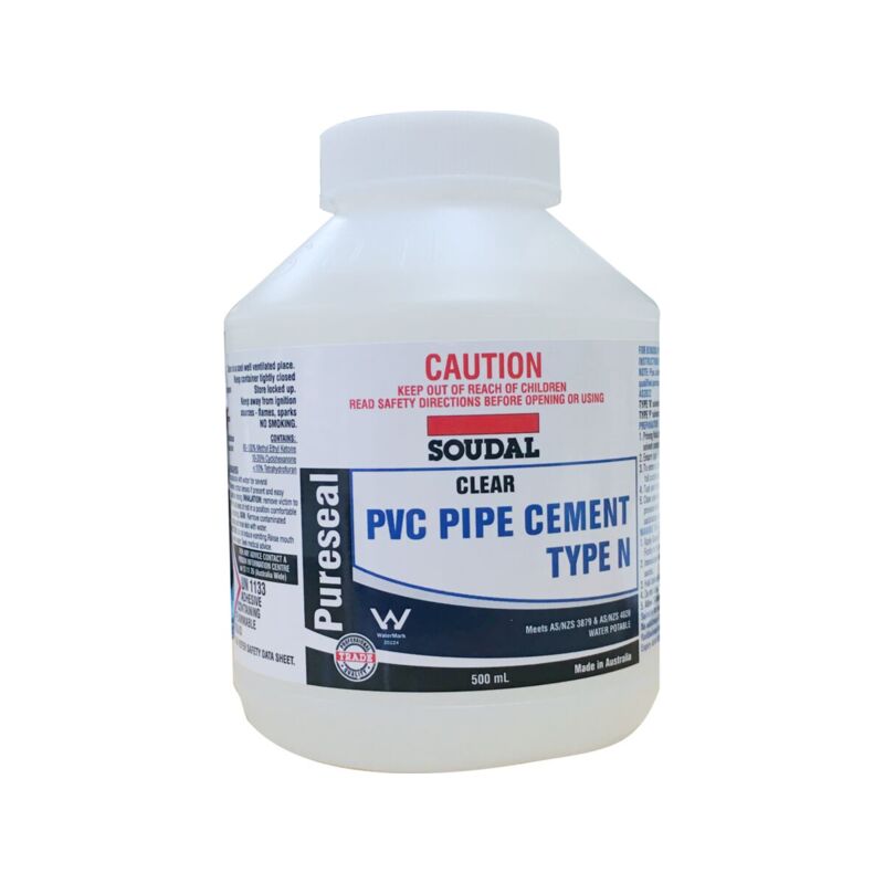 SOUDAL Pvc Pipe Cement Type N - Clear