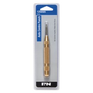 P&N WORKSHOP Centre Punch Auto Brass 125mm P&N