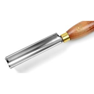 P&N Wood Turning Spindle Gouge 8.0mm X 95mm Unhandled