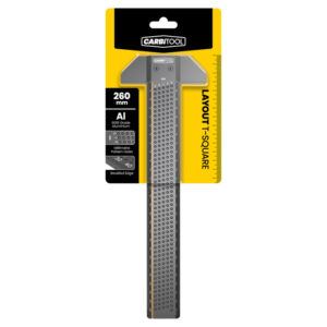 CARBITOOL 260mm Woodworking Precision Pocket Square T-Ruler