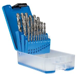 SUTTON TOOLS Drill D101 Mtlsm3 Set 25Pce Jobber HSS 1.0 - 13.0 X 0.5Mm