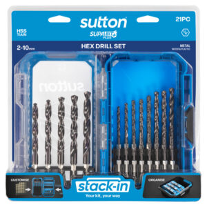 SUTTON 21pc Supabit Plus Drill Set