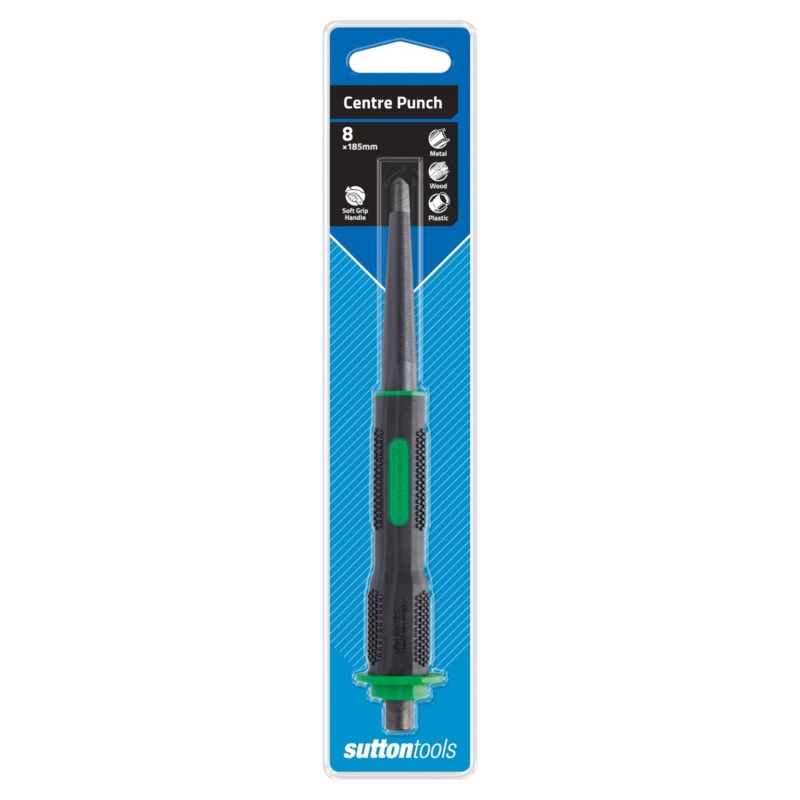 SUTTON Centre Punch M707 Soft Grip 6.0 X 175Mm