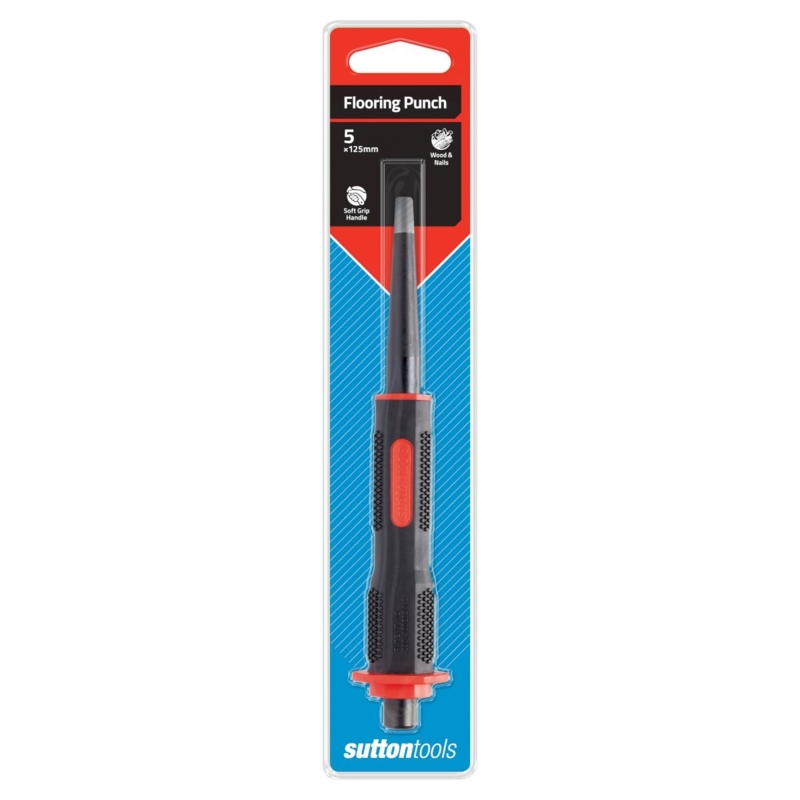 SUTTON Flooring Punch M712 Soft Grip 5.0 X 125Mm