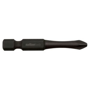 SUTTON Screwdriver Bit Impact S106 #3 X50 Phillips Torsion Power Carded