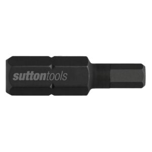 SUTTON Screwdriver Bit Impact S116 5mm X25 Hexagon