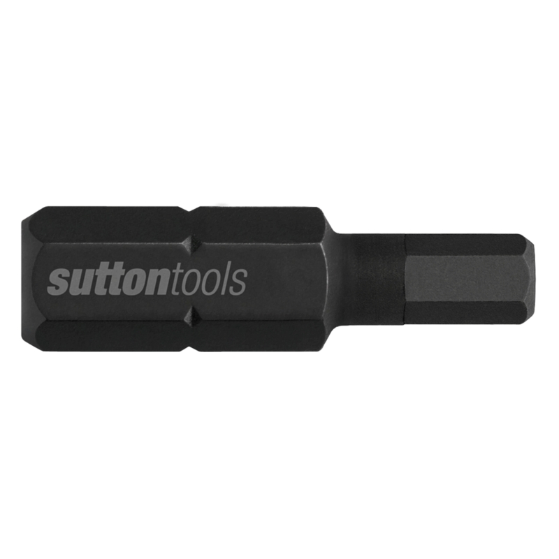 SUTTON Screwdriver Bit Impact S116 5mm X25 Hexagon