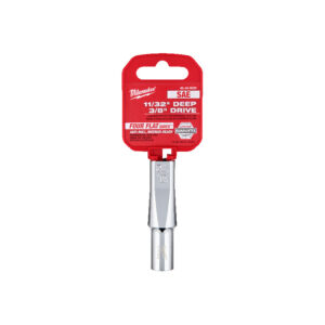MILWAUKEE 3/8" Drive Socket SAE Deep 11/32"