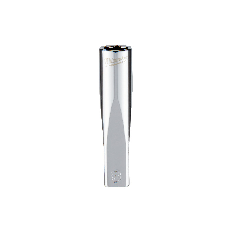 MILWAUKEE 1/4" Drive Socket Metric Deep 8mm