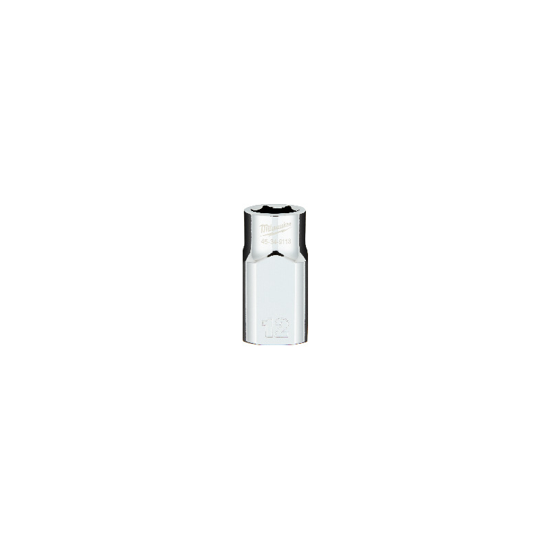 MILWAUKEE 1/2" Drive Socket Metric Standard 12mm