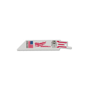MILWAUKEE SAWZALL™ Thin Kerf Metal 100mm 3-15/16" 10TPI Blade 5 Pack