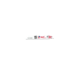 MILWAUKEE SAWZALL™ Thin Kerf Metal 150mm 6" 10TPI Blade 5 Pack