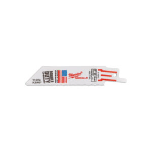 MILWAUKEE SAWZALL™ Thin Kerf Metal 100mm 3-15/16" 24TPI Blade 5 Pack