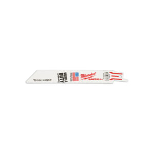 MILWAUKEE SAWZALL™ Thin Kerf Metal 150mm 6" 18TPI Blade 50 Pack