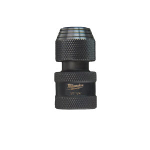 MILWAUKEE SHOCKWAVE™ Power Bit Socket Adapter 1/2" Square to 1/4" Hex