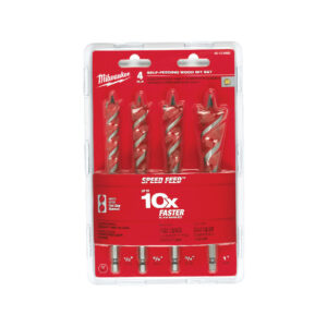 MILWAUKEE Speed Feed Kit 4Pce (13mm,16mm,19mm,25mm)