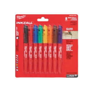 MILWAUKEE INKZALL™ Fine Point Markers Multi 8pk
