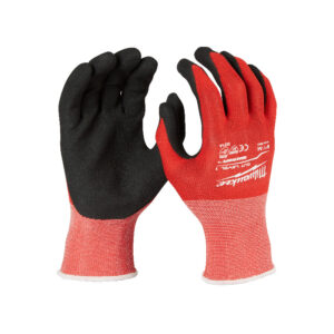 MILWAUKEE Cut 1(A) Nitrile Dipped Gloves 1 Pack - M